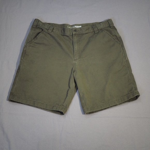 Carhartt Shorts Mens 40 Cargo Brown Rugged Relaxed Work Hike Capsule Preppy - Picture 1 of 12
